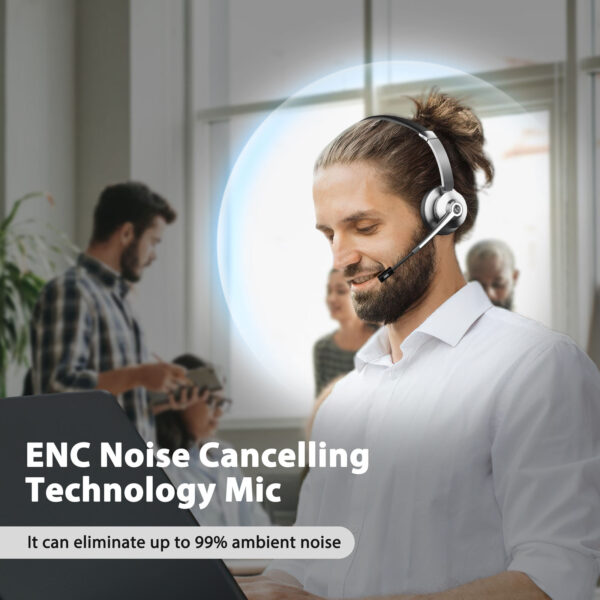 2024 Best Selling ENC Noise Cancelling Wireless Bluetooth Trucker - Image 2