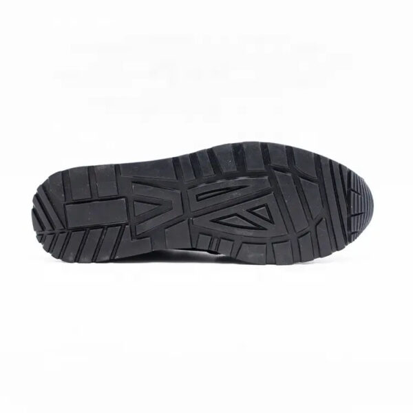 Hot Selling Men Sneaker Fashionable Black Antiskid Rubber Sole Breathable for Running - Image 5