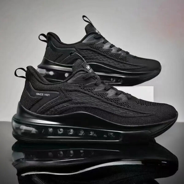 2024New coming sports shoes shock-absorbing air-cushion running sneakers for men - Image 4