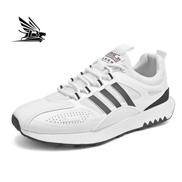 designer new fashionable summer breathable sneakers and versatile mesh casual soft soles men's trendy sh - Image 2