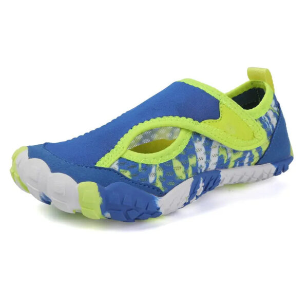 Air layer rubber soled children's training shoes Breathable comfortable soft bend Children's summer - Image 2