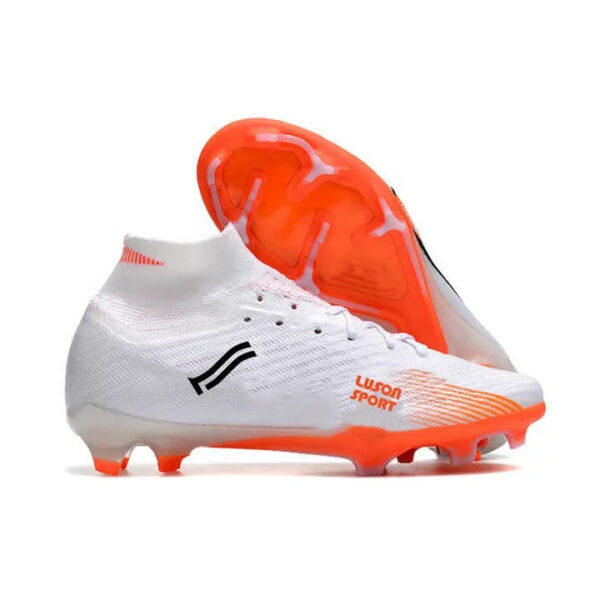 Luson Factory Custom China Professional Cheapest New Oem Fg High-Necked Top Cleats Men Football Soccer Boots - Image 4