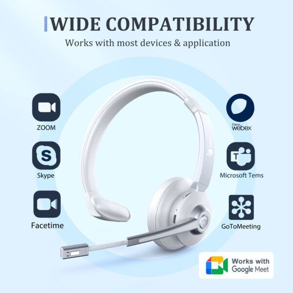 2024 March Best Selling Wireless Headphone Noise Cancelling Single Headset - Image 4