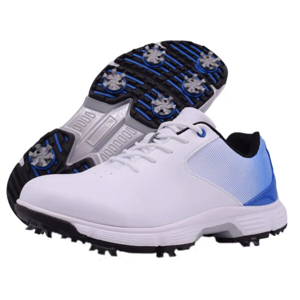 Men Waterproof Golf Sport Shoes Big Size Mens Training Sneakers for Golfing Spikes Golf for Men 2021 - Image 5