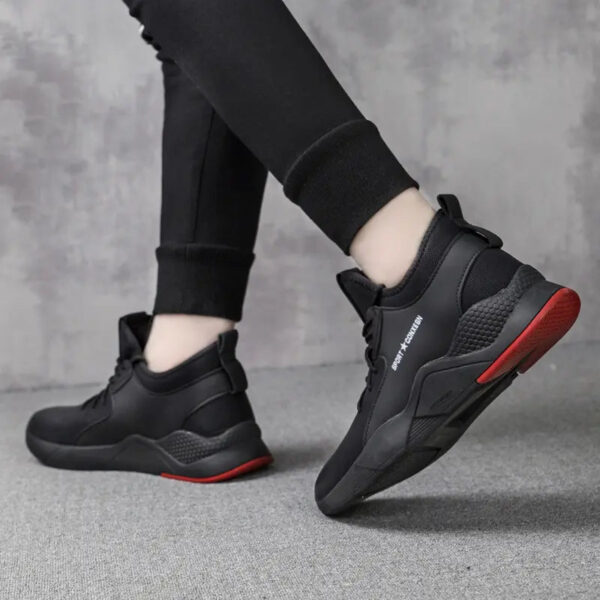 Wholesale cheap Men's Fly Weave Sport Shoes Fashion Upper Running Sneakers Casual - Image 6