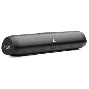 16 W Signature Sound, Multiple Connectivity Modes, 6HRS Playtime, Bluetooth Sound Bar, Soundbar Speaker (Premium Black)